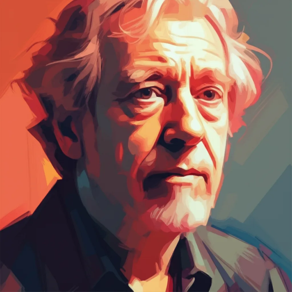 Artistic portrait of Terry Gilliam