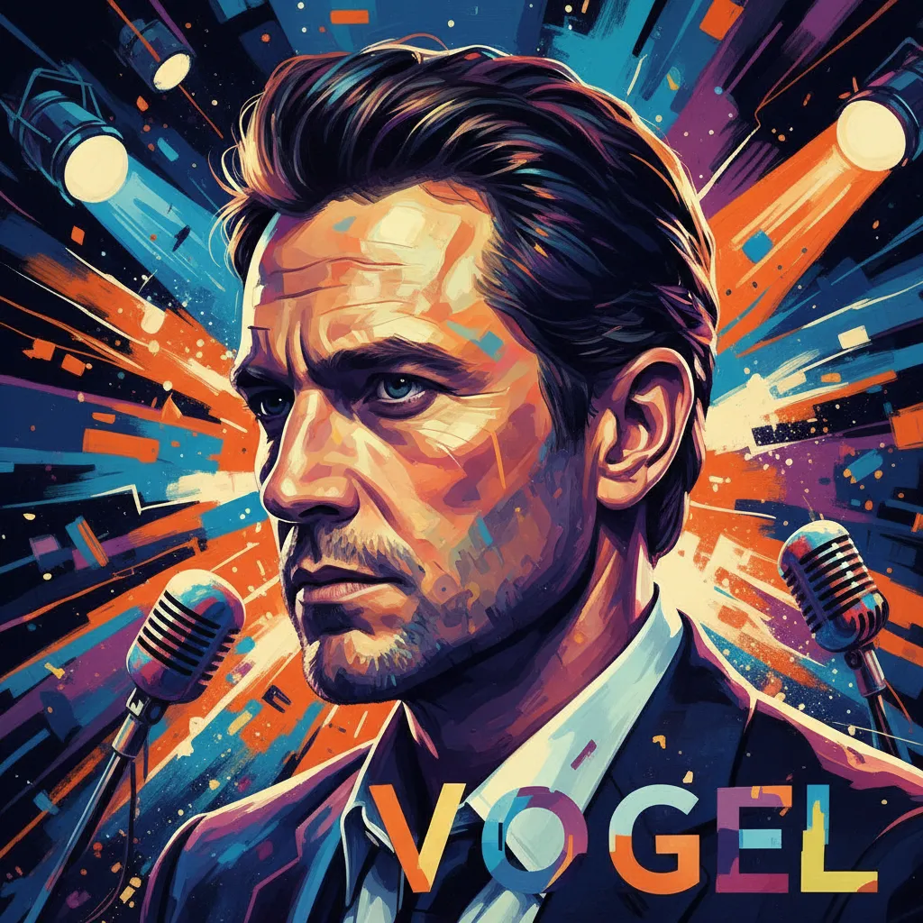 Artistic portrait of Robert Vogel
