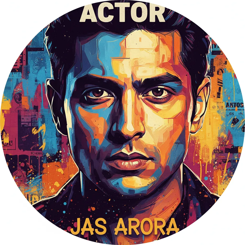 Artistic portrait of Jas Arora