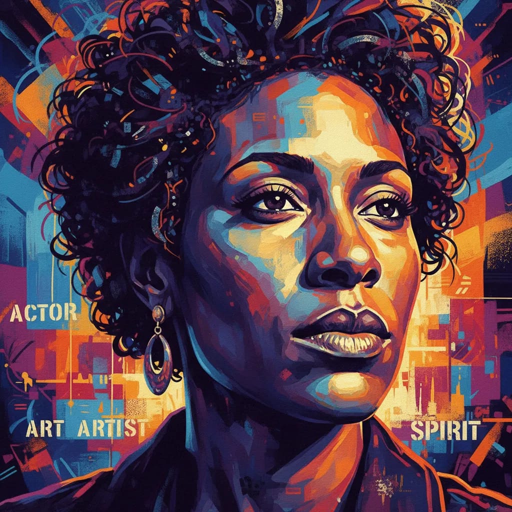 Artistic portrait of Donzaleigh Abernathy
