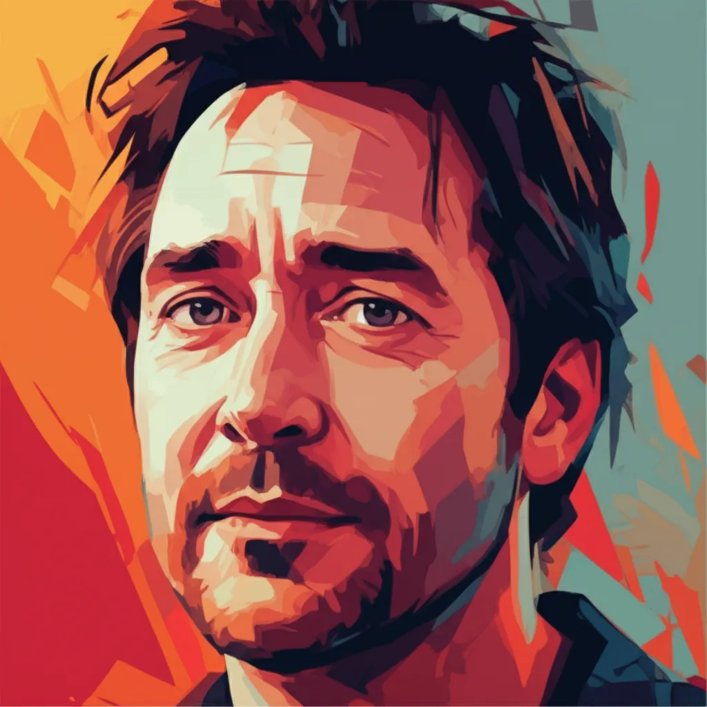 Artistic portrait of John Cusack