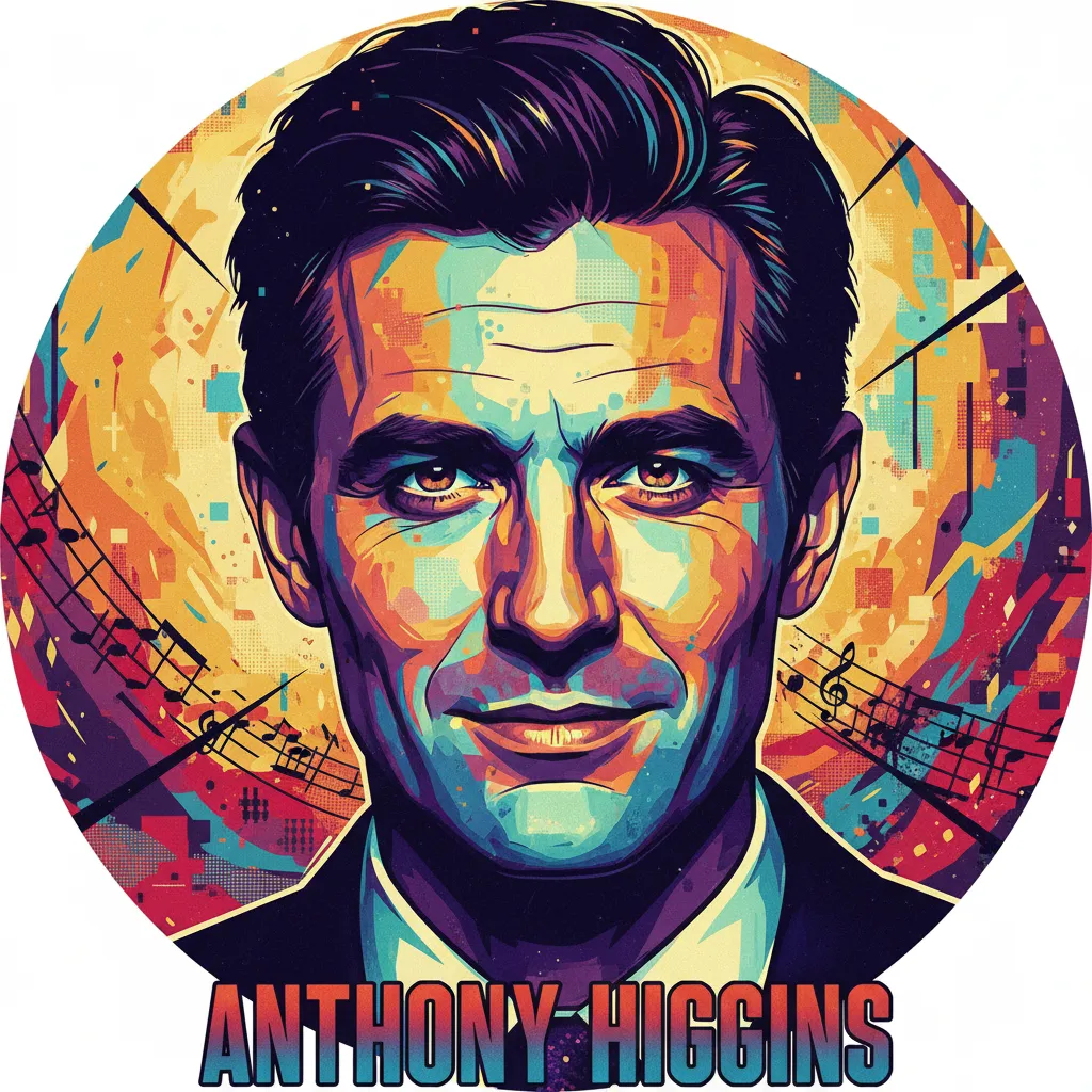 Artistic portrait of Anthony Higgins