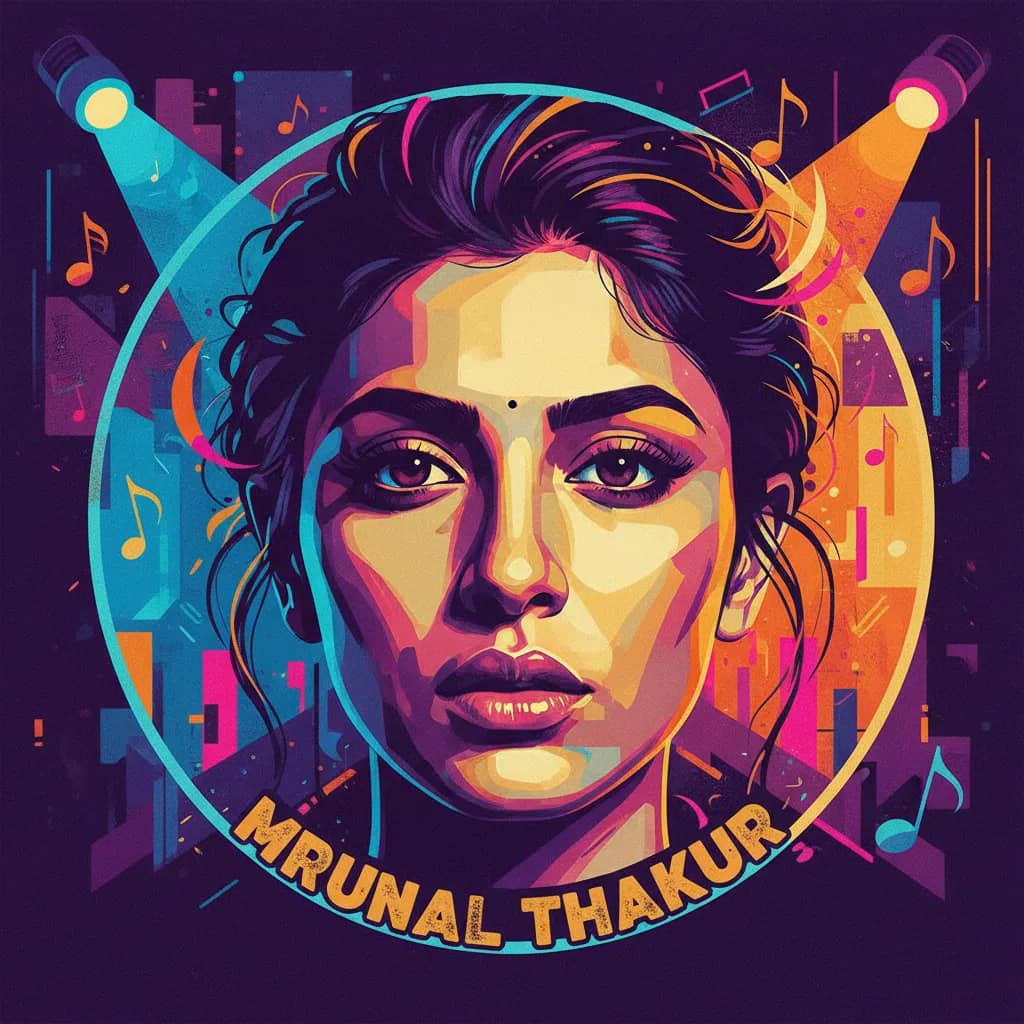 Portrait of Mrunal Thakur