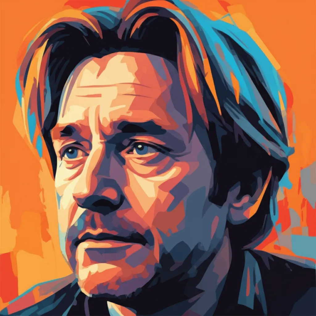 Artistic portrait of Mike Minett