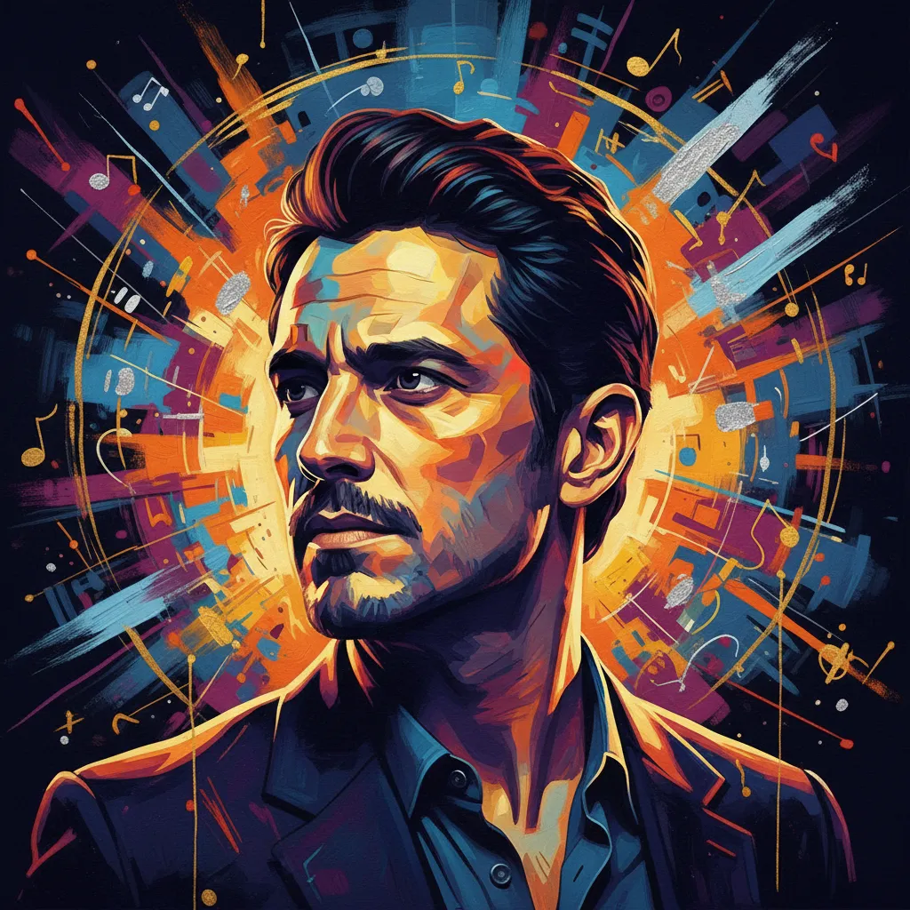 Artistic portrait of Douglas Santiago