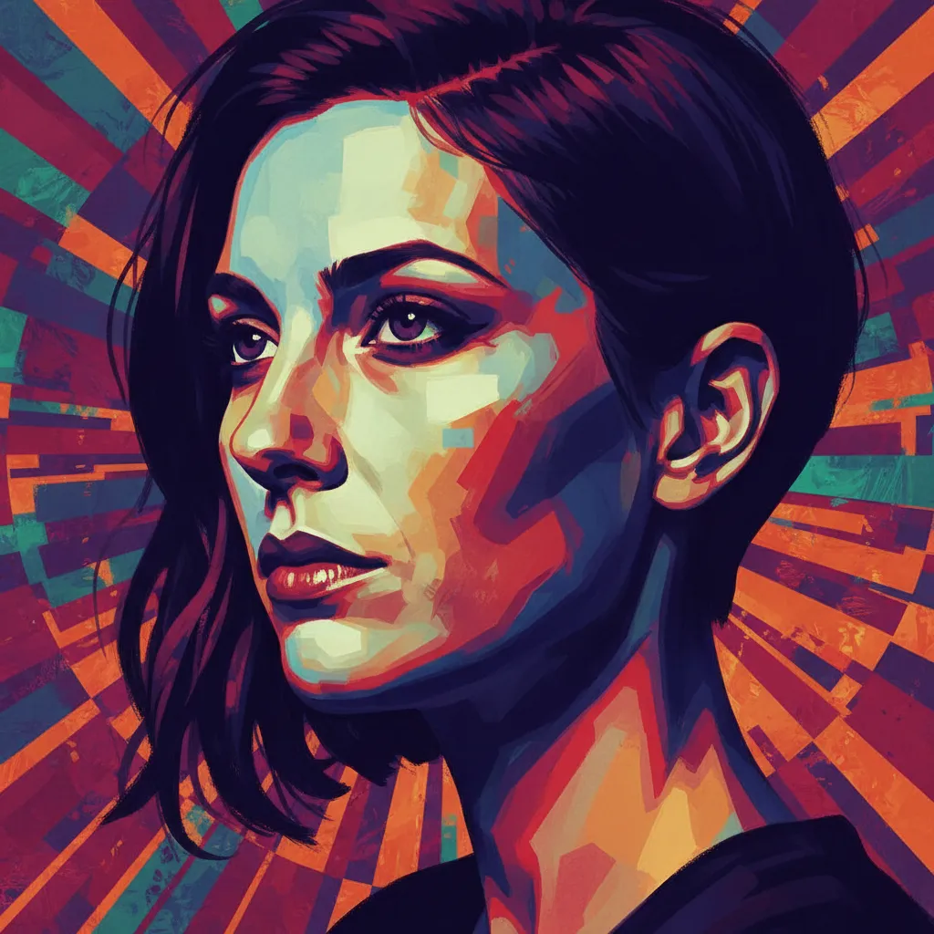 Artistic portrait of Clea DuVall
