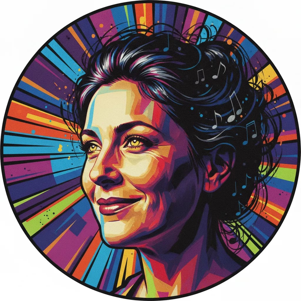 Artistic portrait of Shelley Thompson