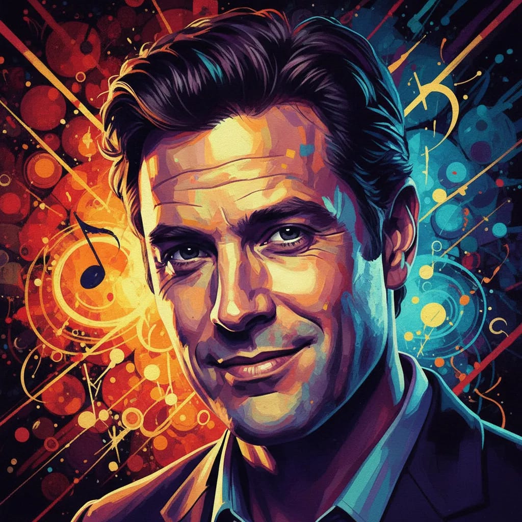 Artistic portrait of Richard Cox