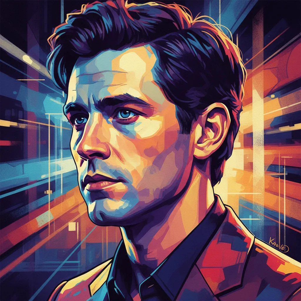 Artistic portrait of Jack Fox