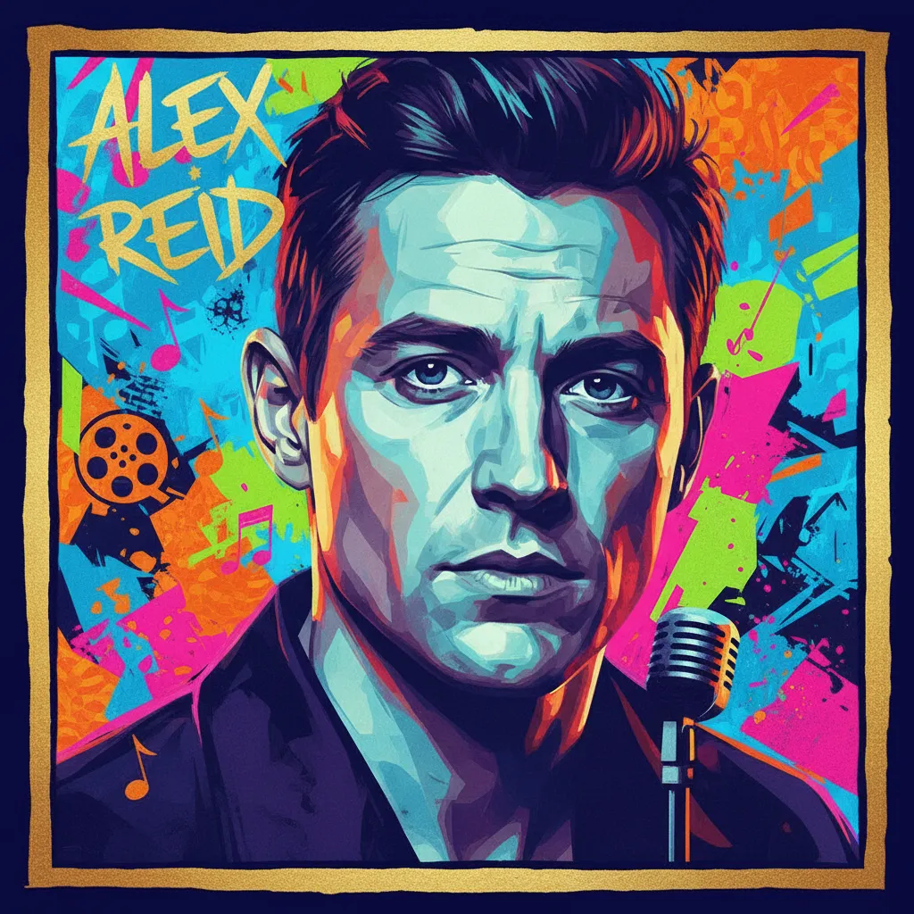Artistic portrait of Alex Reid