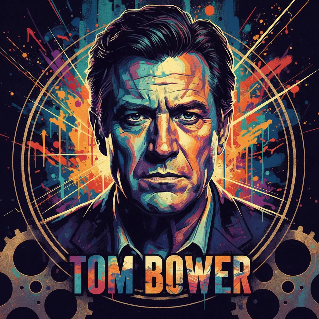 Artistic portrait of Tom Bower