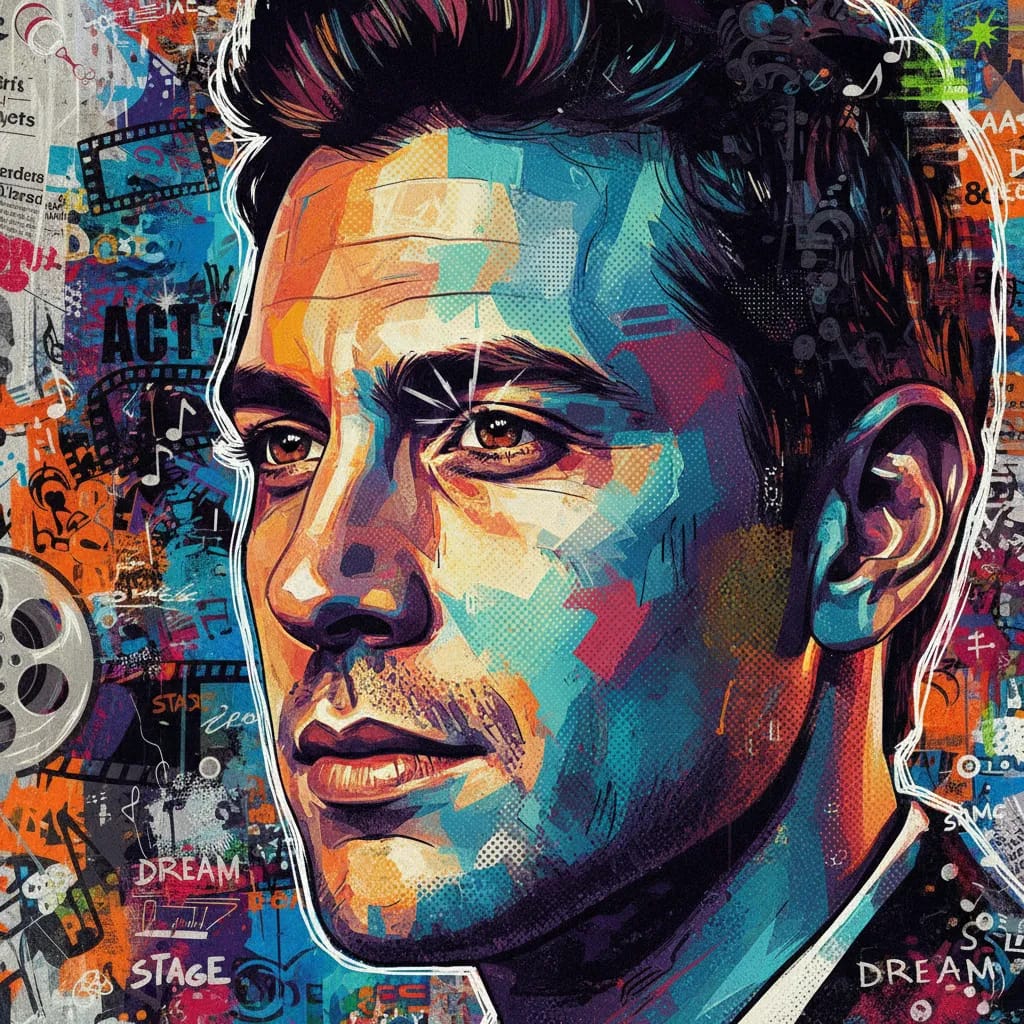 Artistic portrait of Arsenio Castellanos