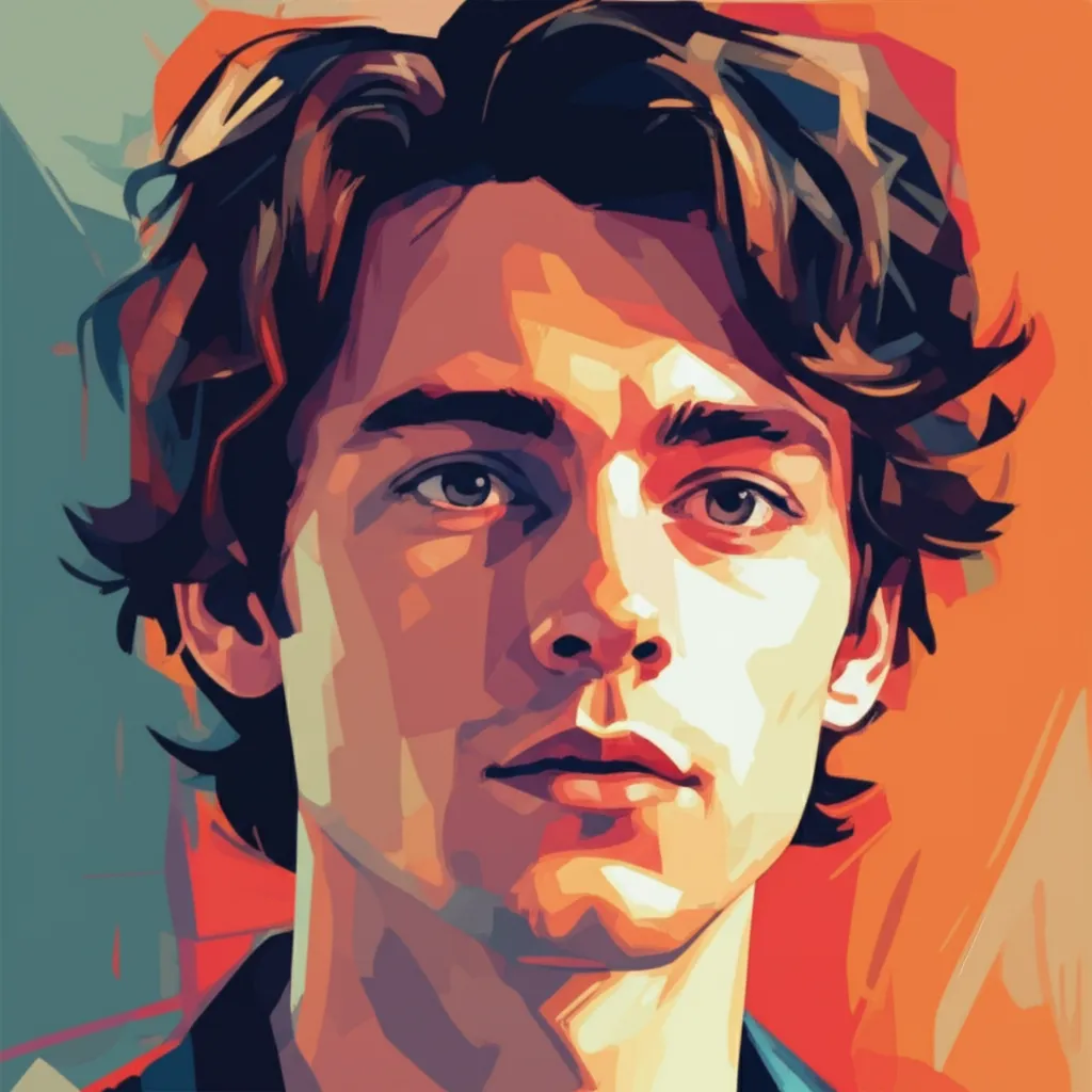 Artistic portrait of Charlie McDermott