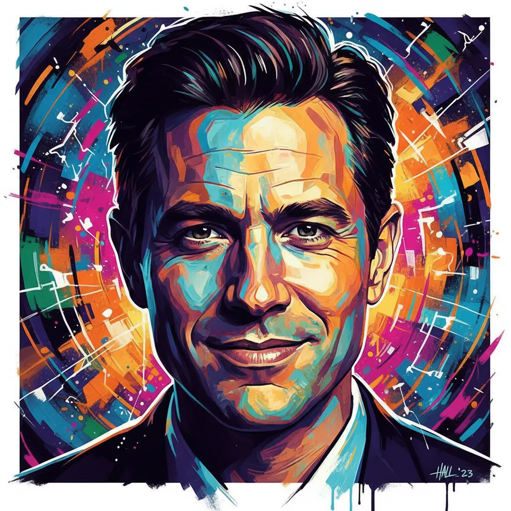 Artistic portrait of Don Hall