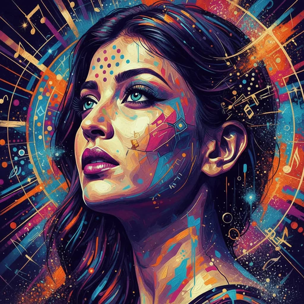 Portrait of Aishwarya Rai Bachchan