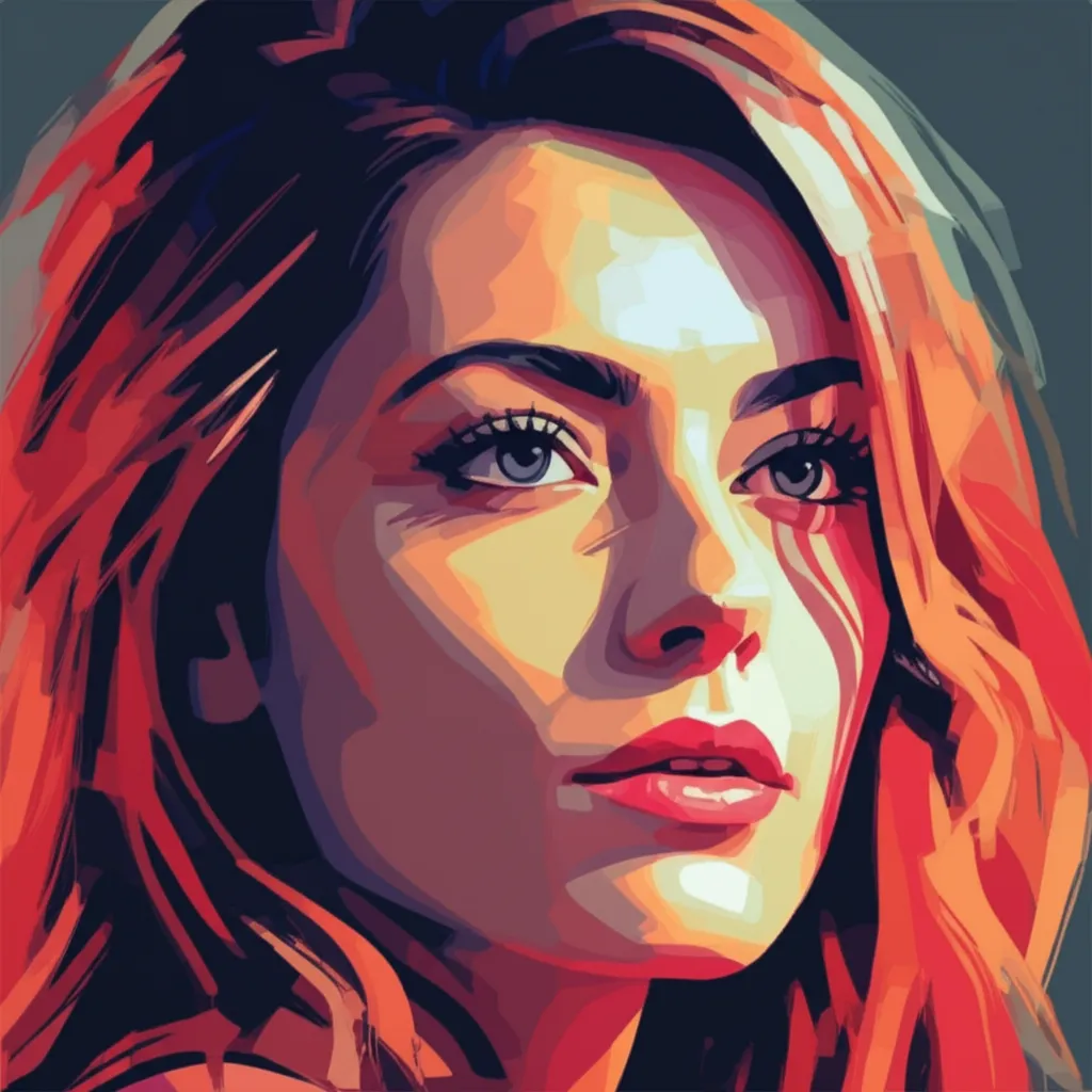 Artistic portrait of Patrizia Terreno