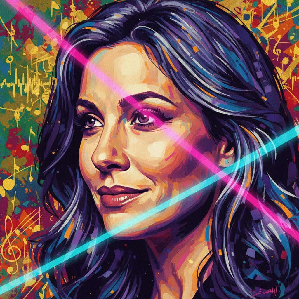 Artistic portrait of Marlee Matlin