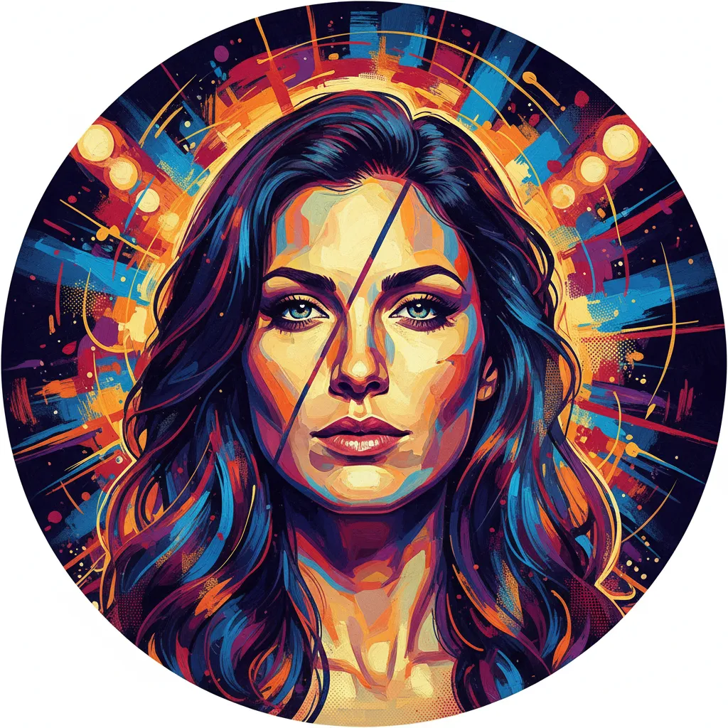 Artistic portrait of Tamara Feldman