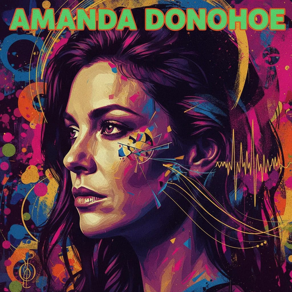 Artistic portrait of Amanda Donohoe