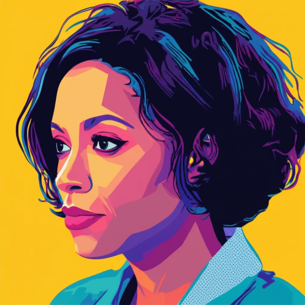 Artistic portrait of Sasheer Zamata