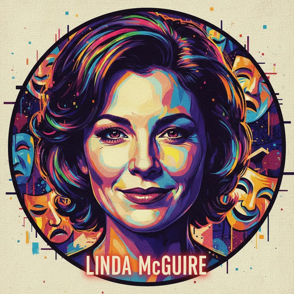 Artistic portrait of Linda McGuire
