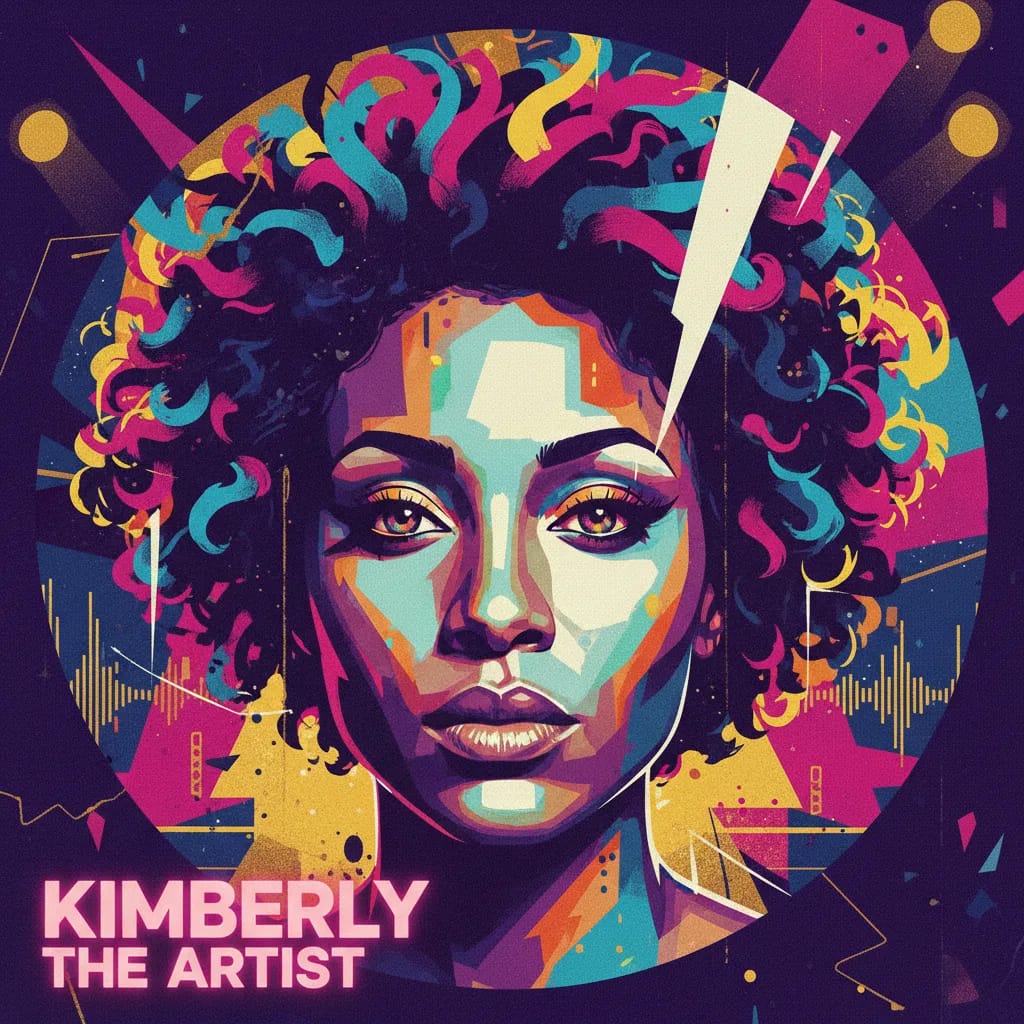 Artistic portrait of Kimberly Elise