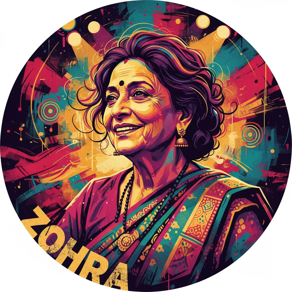 Portrait of Zohra Sehgal