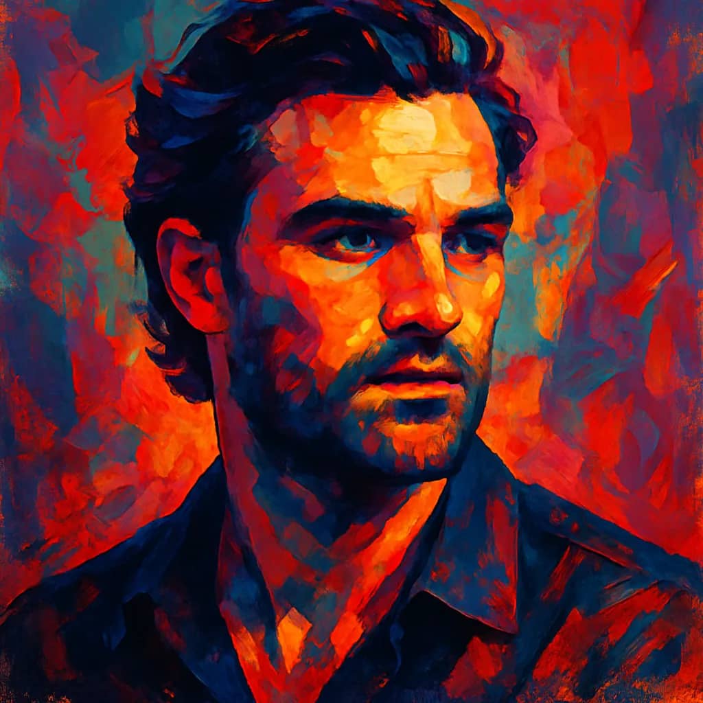 Portrait of Tom Bateman