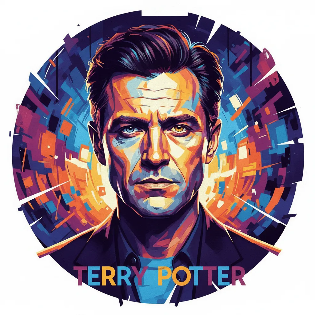 Artistic portrait of Terry Potter