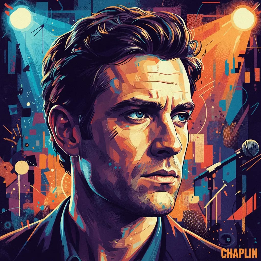Artistic portrait of Ben Chaplin