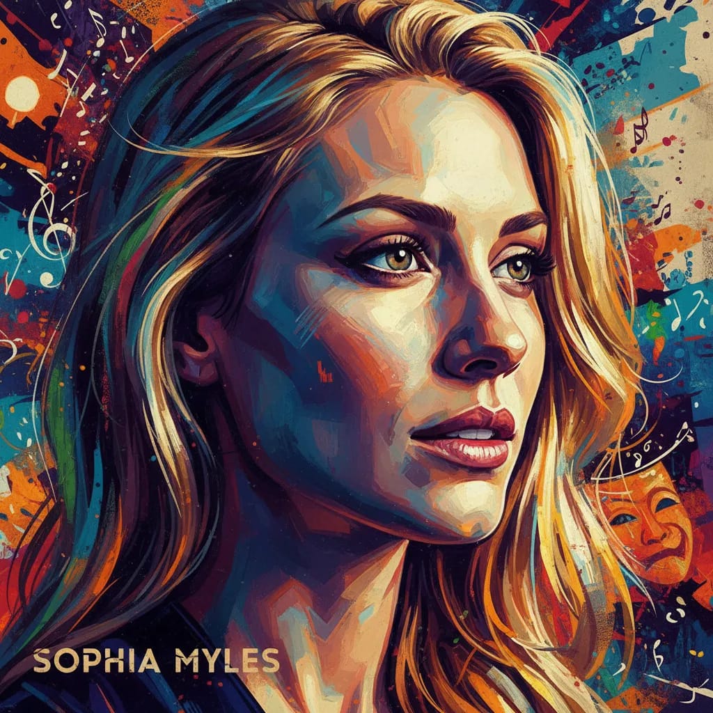 Artistic portrait of Sophia Myles