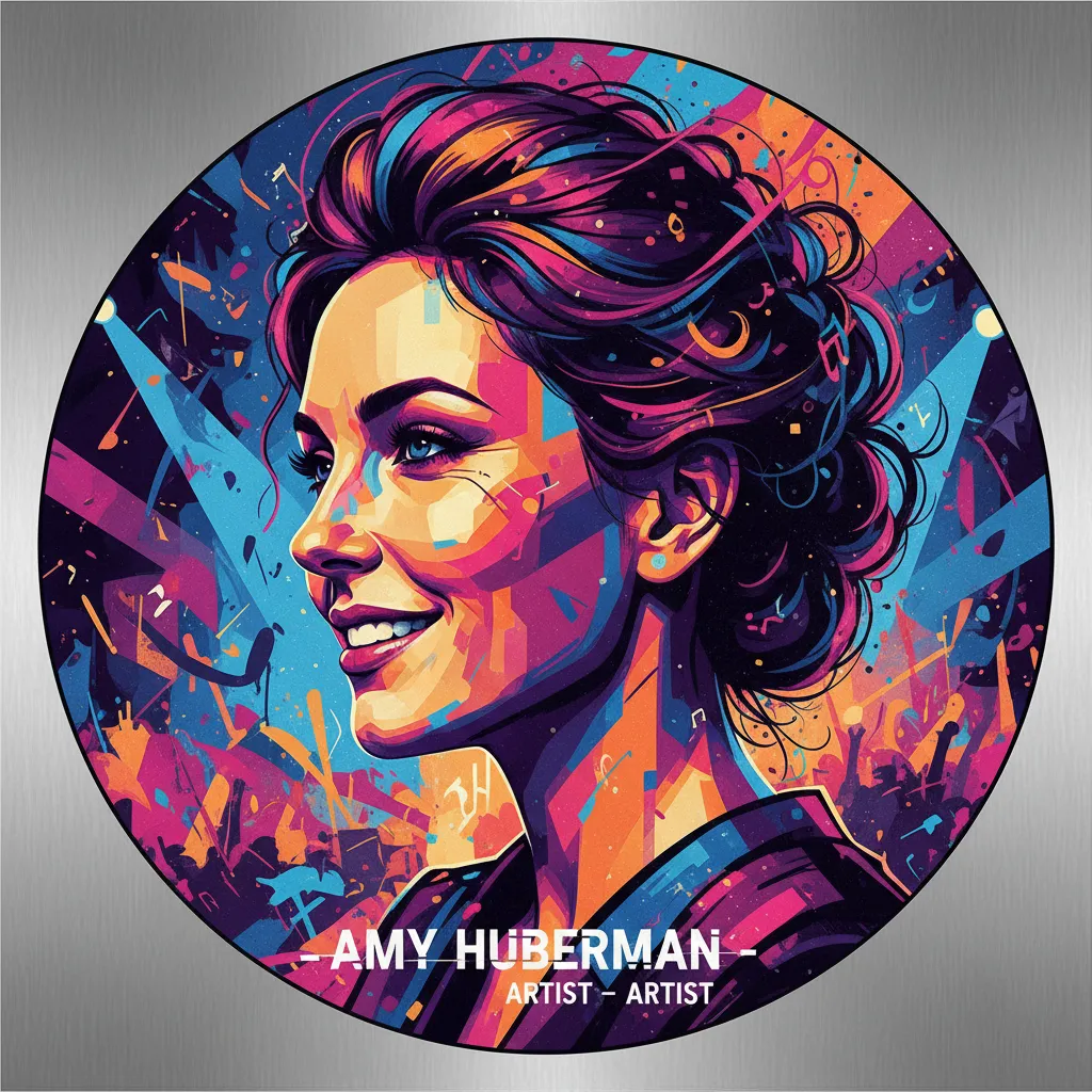 Artistic portrait of Amy Huberman