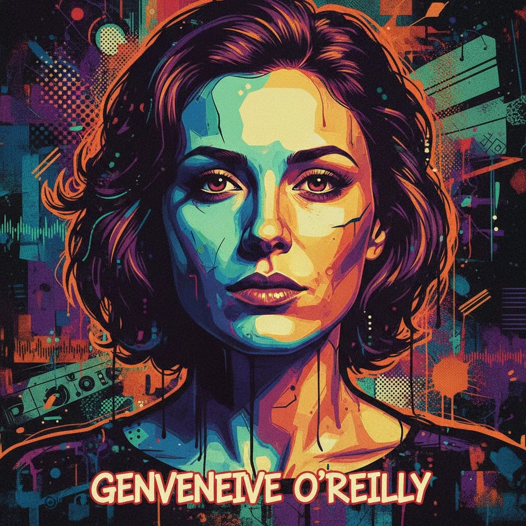 Artistic portrait of Genevieve O'Reilly