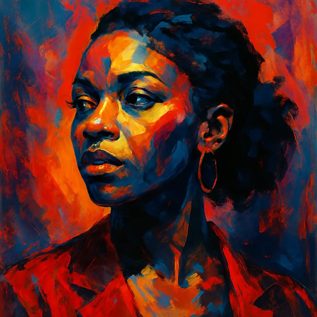 Artistic portrait of Araba Walton
