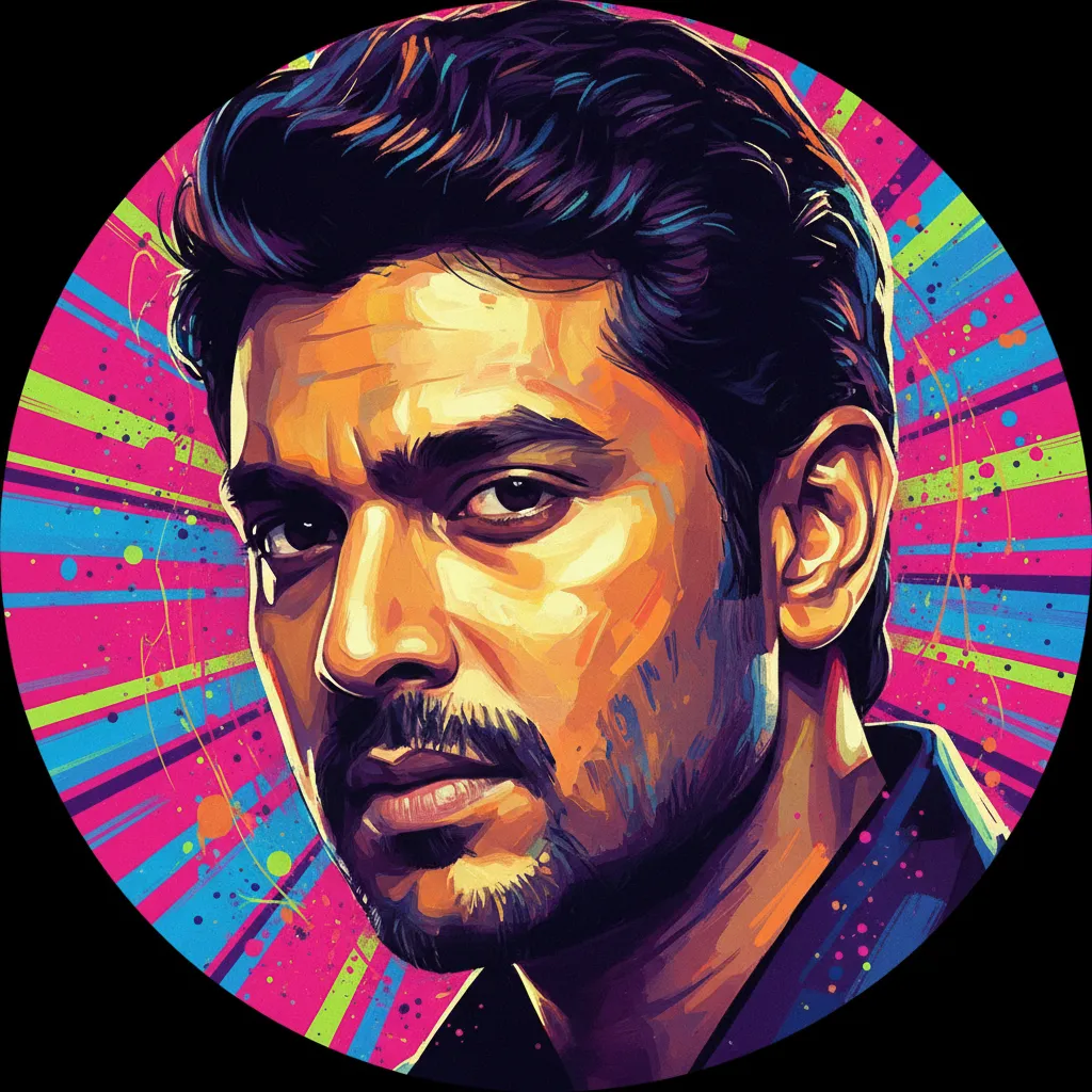 Artistic portrait of Srikanth