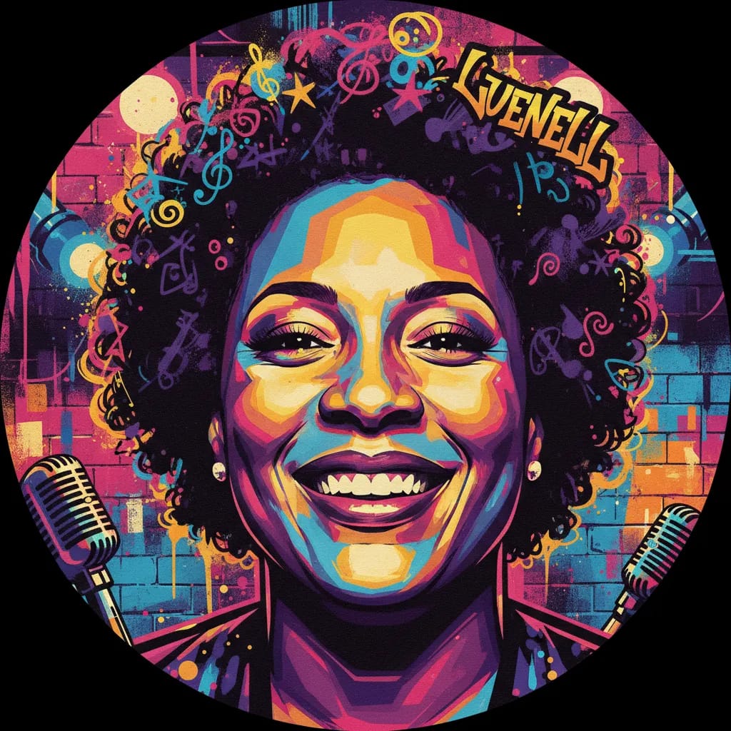 Artistic portrait of Luenell