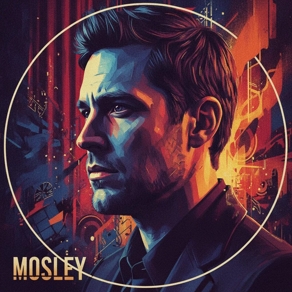 Artistic portrait of Frank Mosley