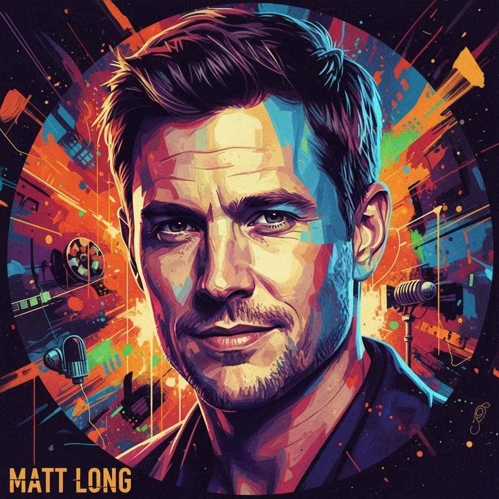 Artistic portrait of Matt Long