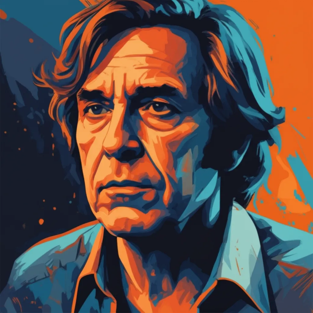Artistic portrait of Allen Danziger
