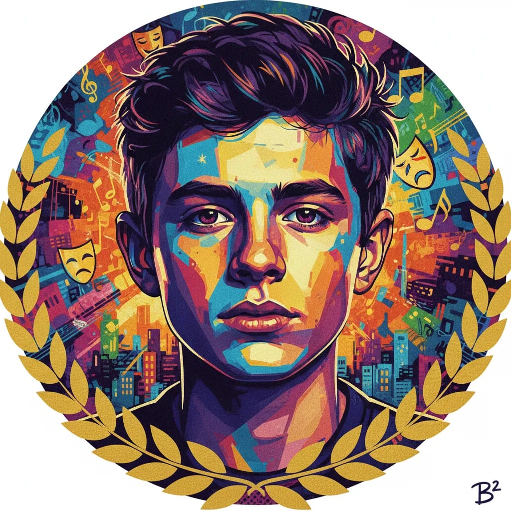 Artistic portrait of Billy Barratt