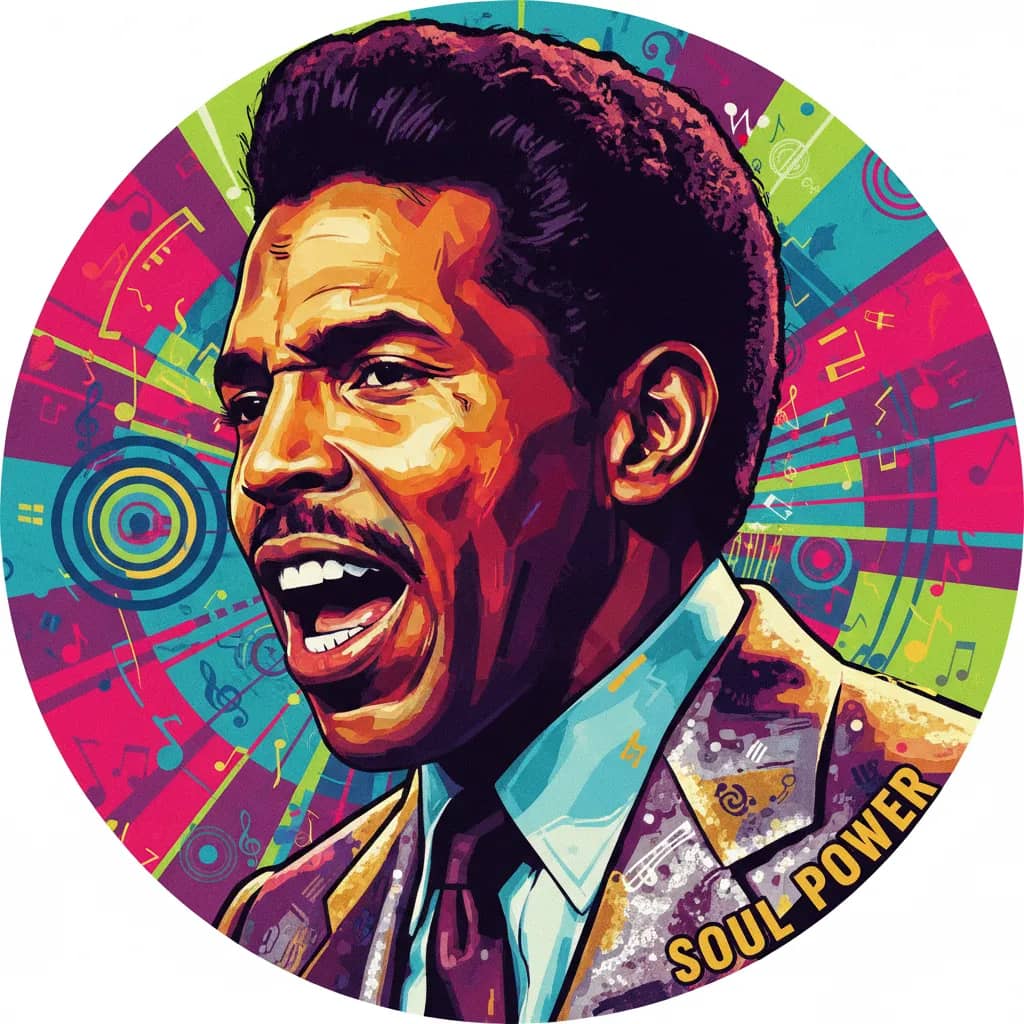 Portrait of James Brown