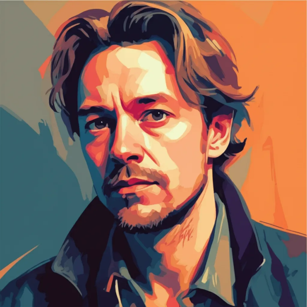 Artistic portrait of Morten Burian