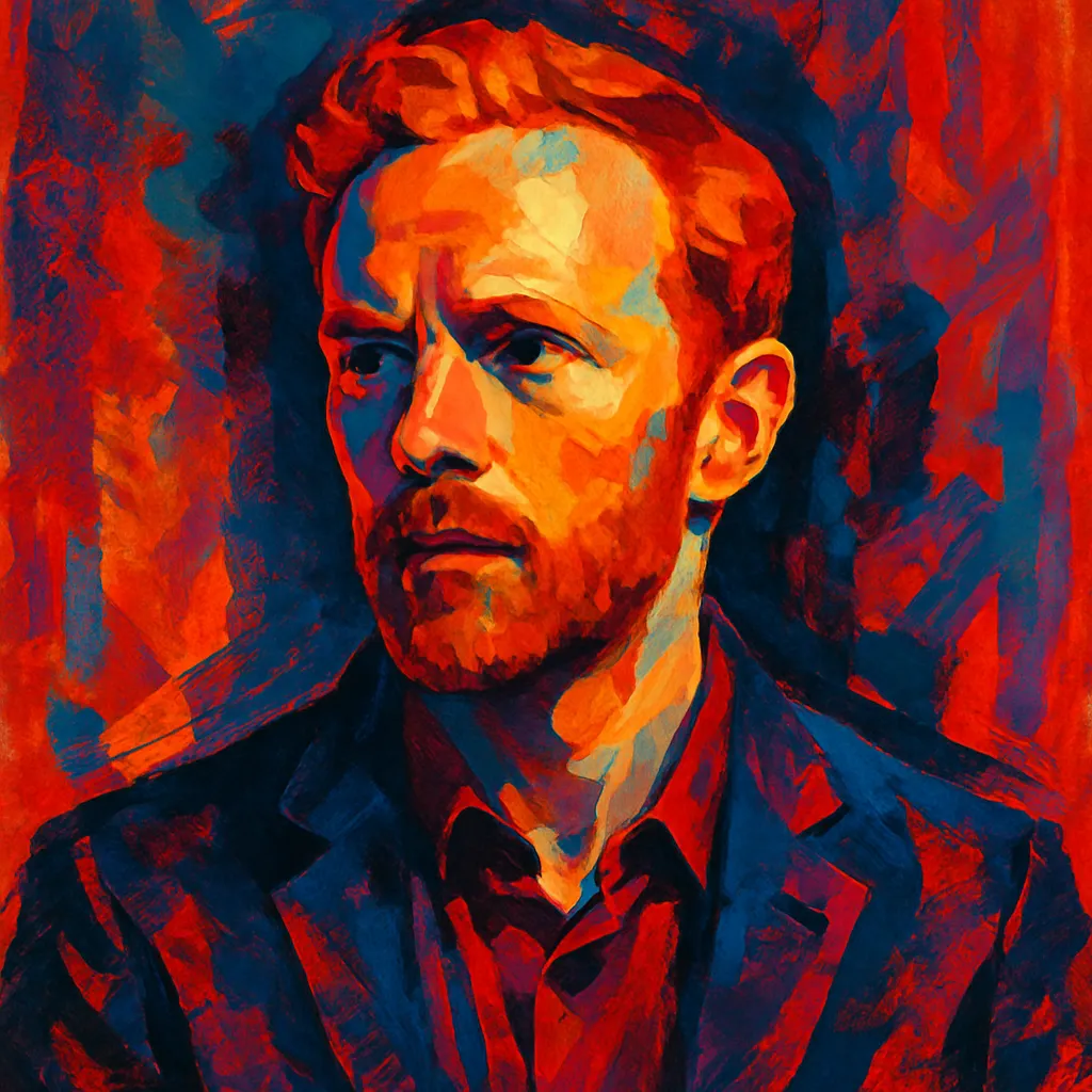 Artistic portrait of Josh Cruddas