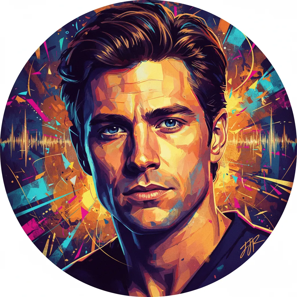 Artistic portrait of Jason James Richter