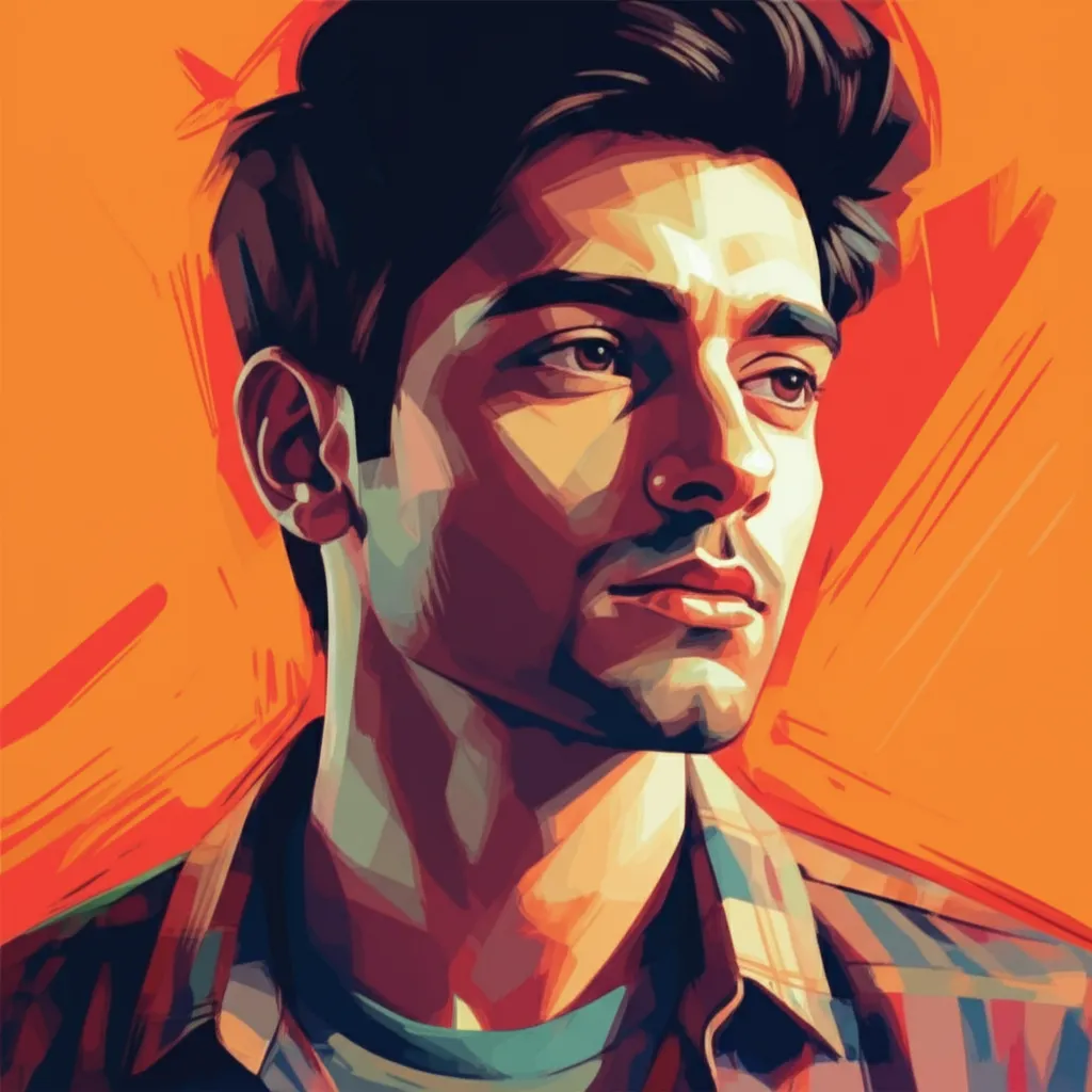 Artistic portrait of Daniel Shalikar