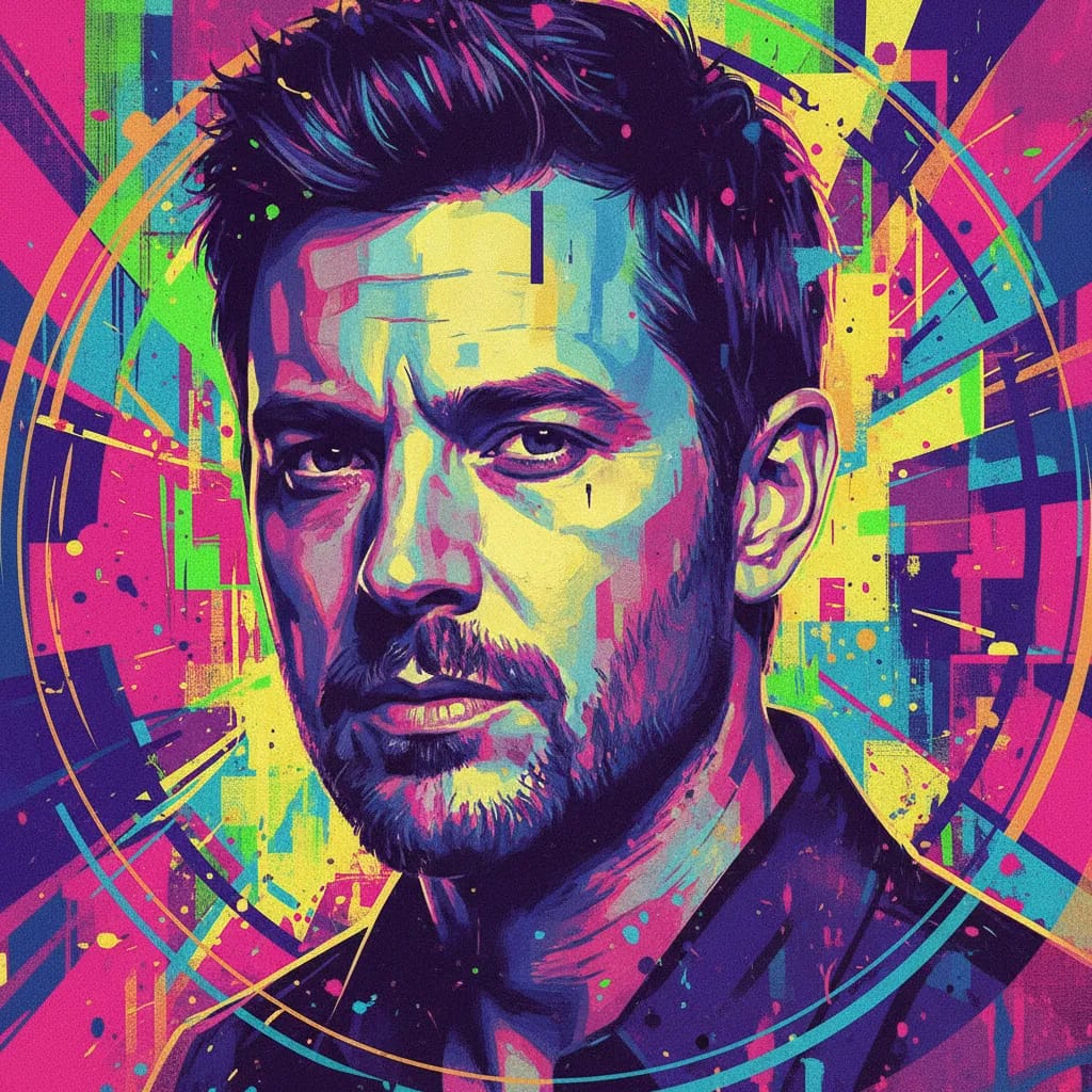 Artistic portrait of Mike Maguire