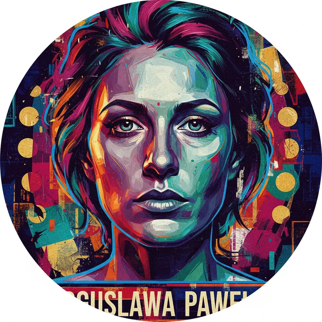 Artistic portrait of Boguslawa Pawelec
