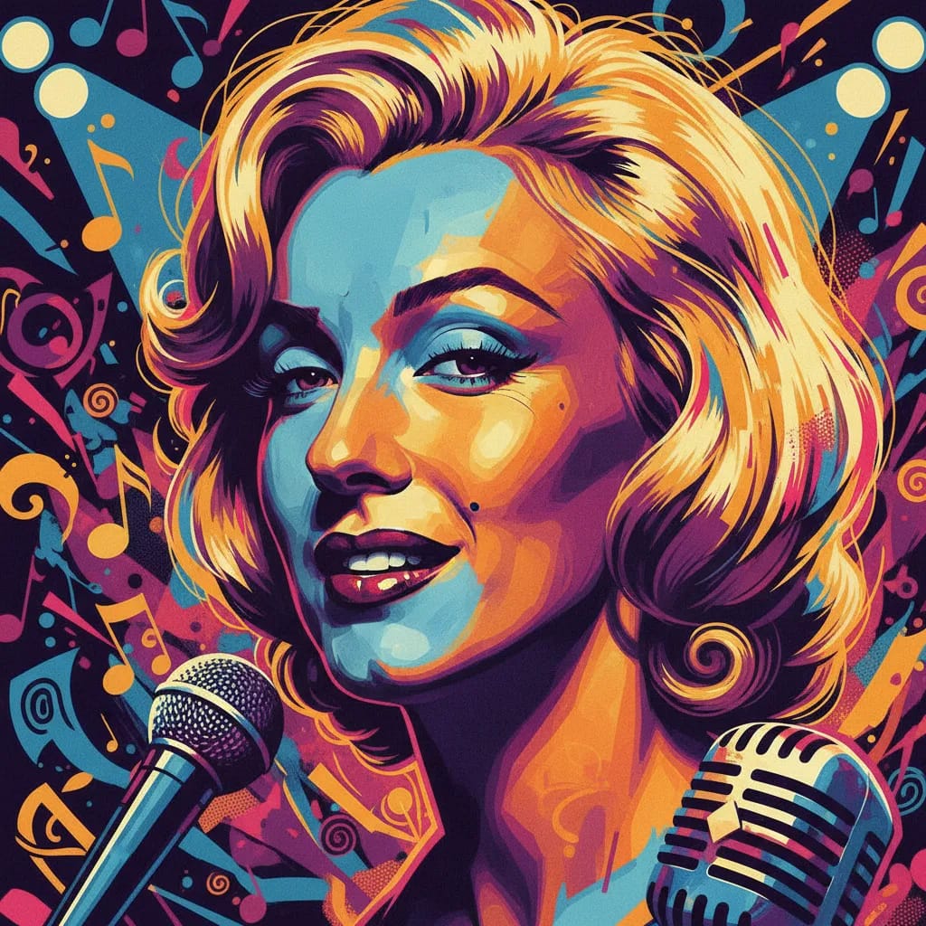 Artistic portrait of Marilyn Sokol
