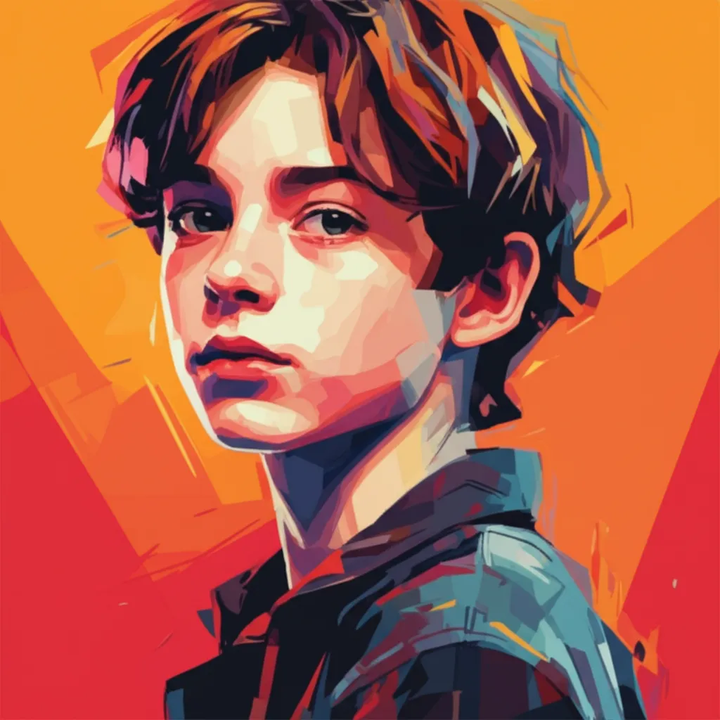Artistic portrait of Jude Hill