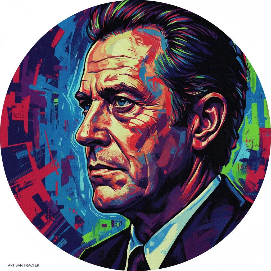 Artistic portrait of Tracey Walter